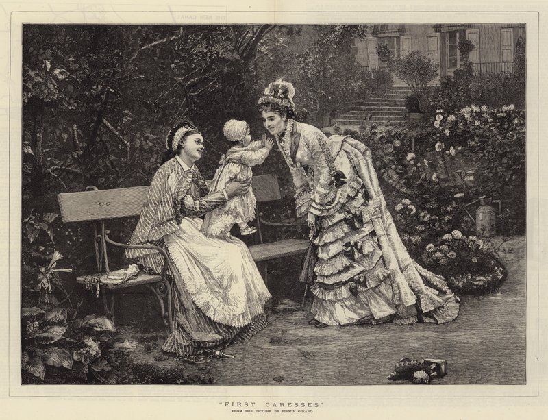 Primeras caricias de Marie Francois Firmin Girard