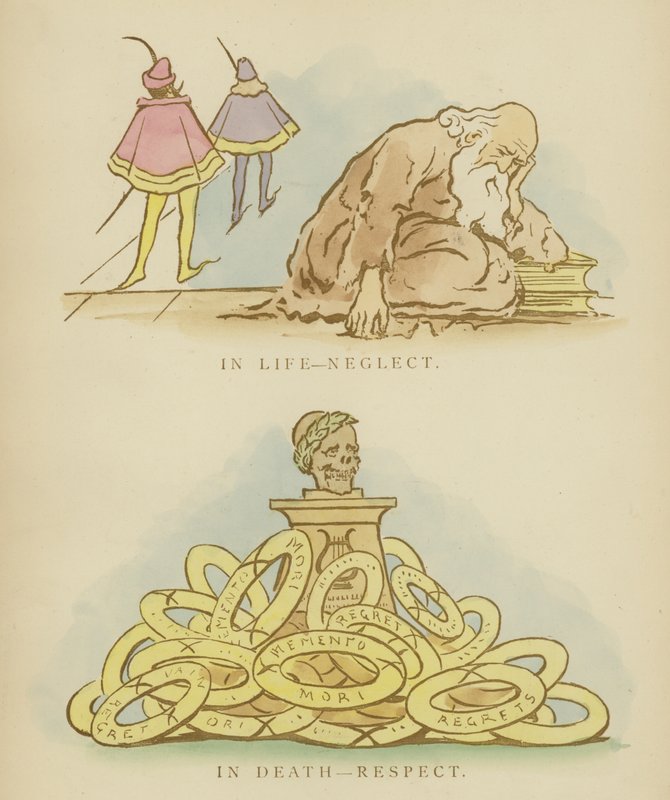 Página de Las Sátiras de Cynicus de Martin Cynicus Anderson