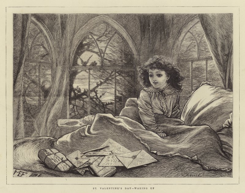 Día de San Valentín, despertando de Mary Ellen Edwards
