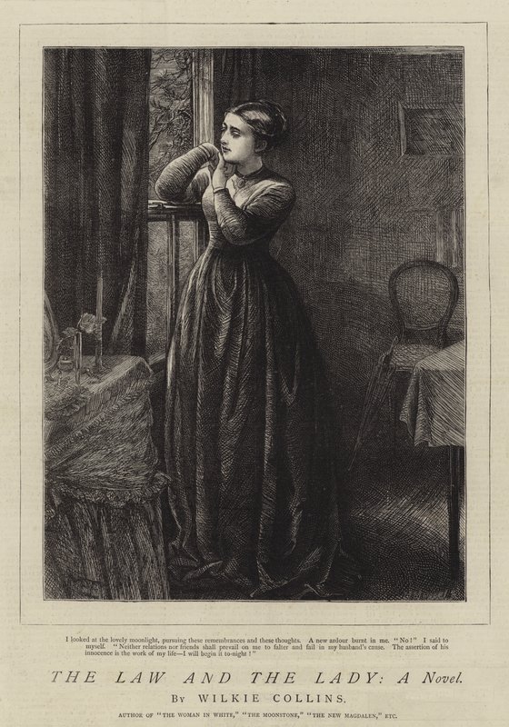 La ley y la dama, una novela de Mary Ellen Edwards