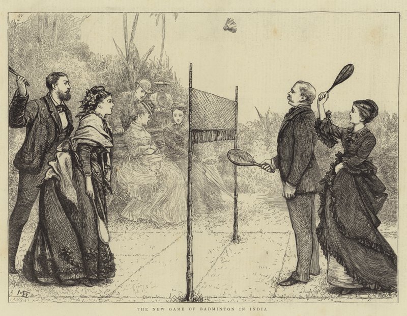 El nuevo juego de bádminton en India de Mary Ellen Edwards