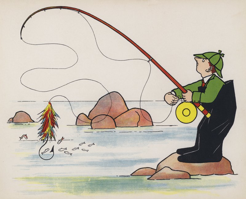 Maravillosa Inglaterra: Pescando de Mary Francis Ames