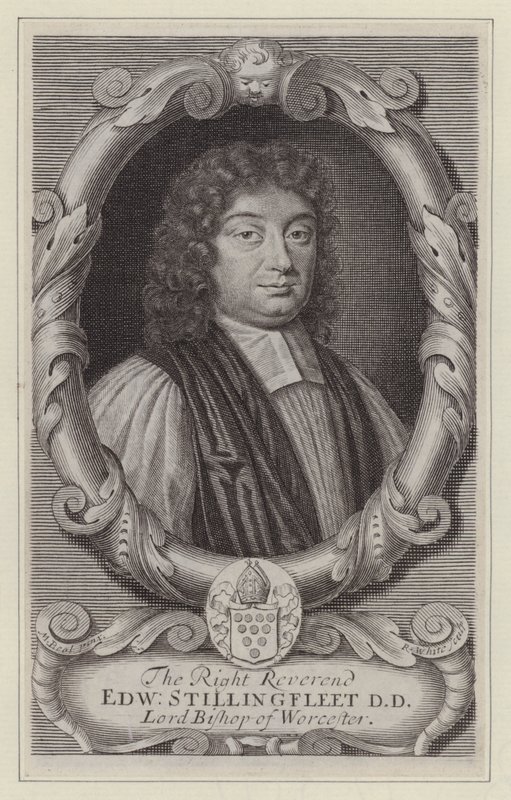 Edward Stillingfleet, Obispo de Worcester de Mary (after) Beale