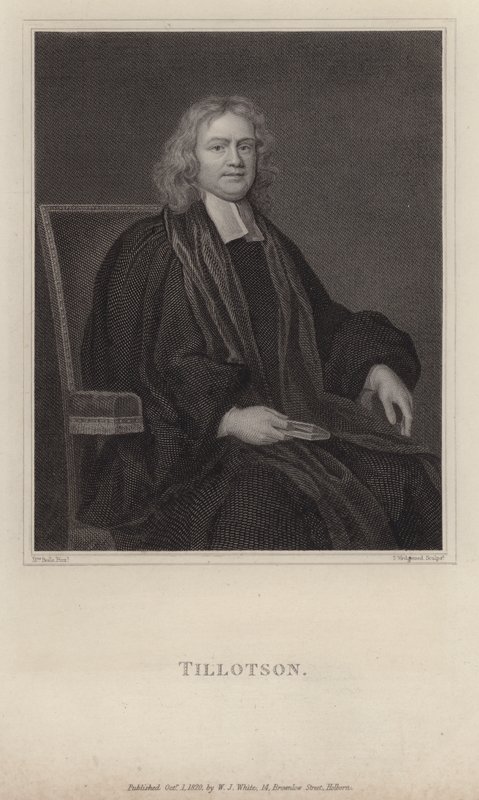 John Tillotson, Arzobispo de Canterbury de Mary (after) Beale