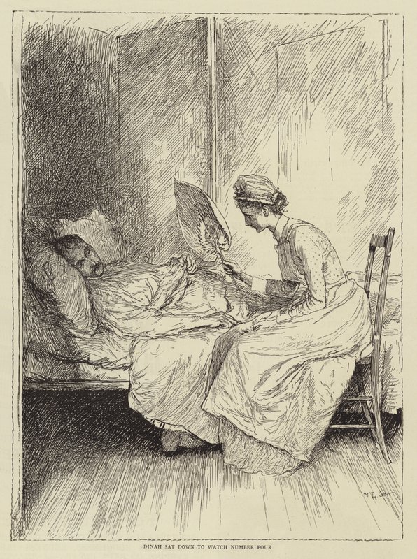 Ilustración para La Historia de una Enfermera, por Honnor Morten de Mary L. Gow