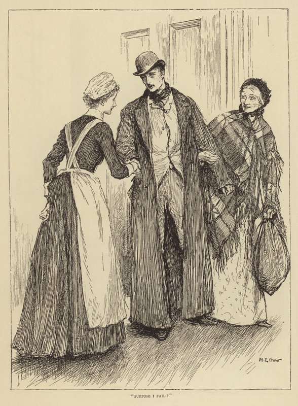 Ilustración para La historia de una enfermera, por Honnor Morten de Mary L. Gow