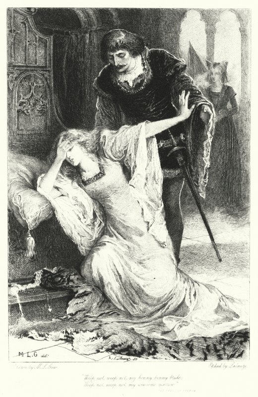 Las Colinas de Yarrow (grabado) de Mary L. Gow