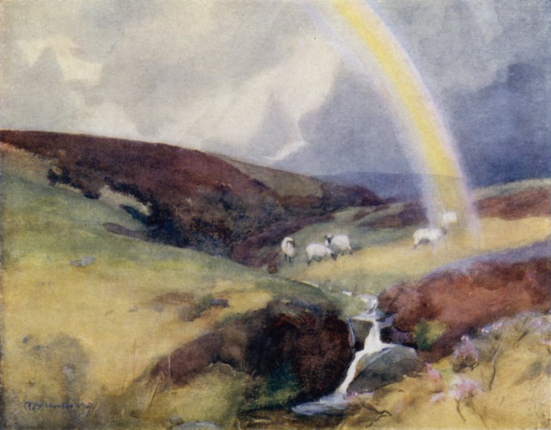 El nacimiento del Clyde (litografía en color) de Mary Young Hunter