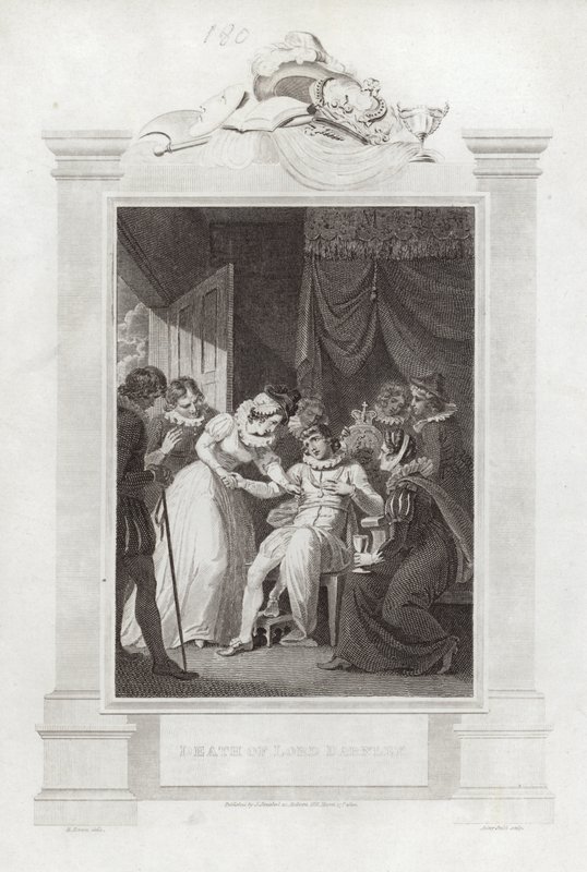 Muerte de Lord Darnley de Mather Brown