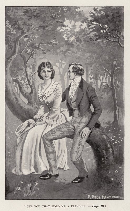 Ilustración de The Adventures of Mr Verdant Green, An Oxford Freshman (litografía) de Matt Bede Hewerdine