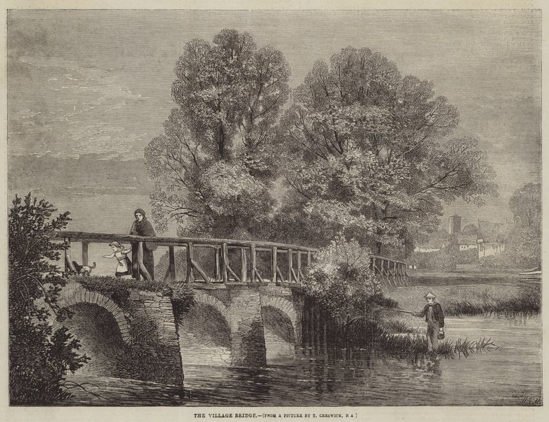 El puente del pueblo de Matthew Somerville Morgan
