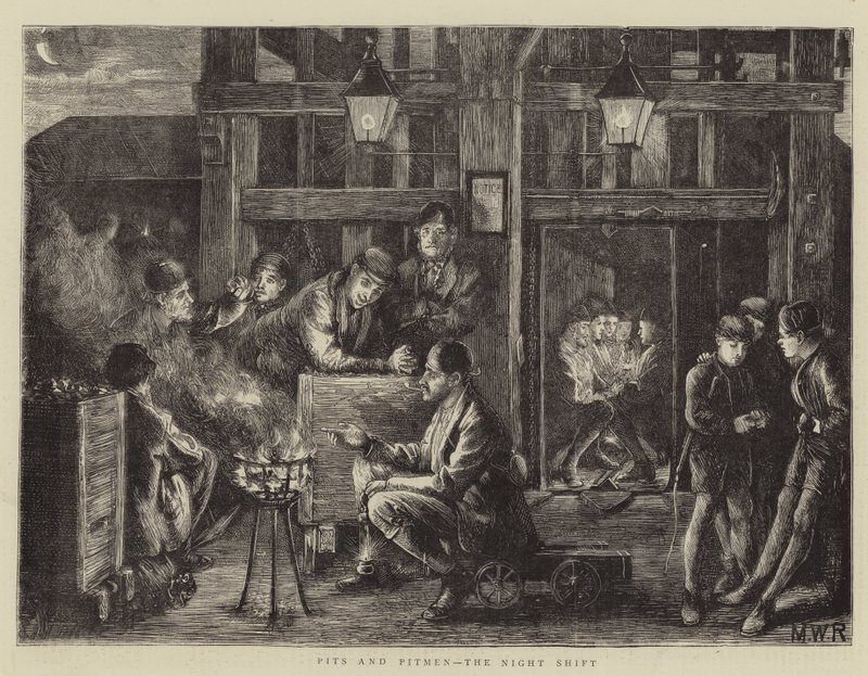 Pozos y mineros, el turno de noche de Matthew White Ridley