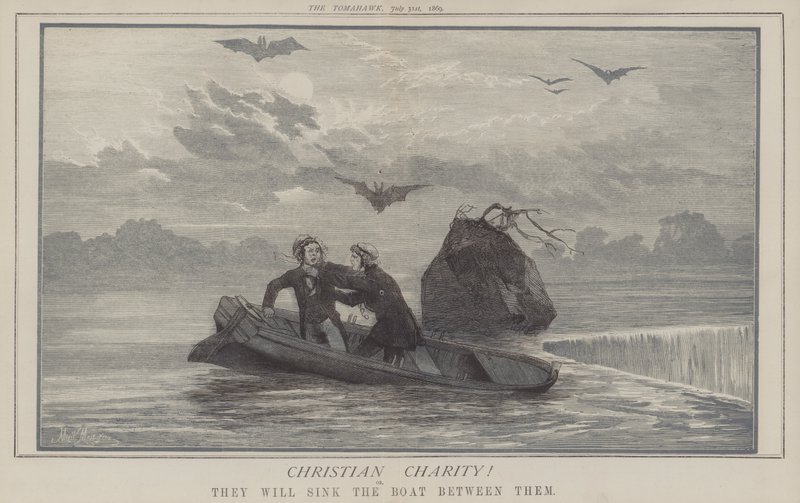 ¡Caridad cristiana! o, Hundirán el barco entre ellos de Matthew