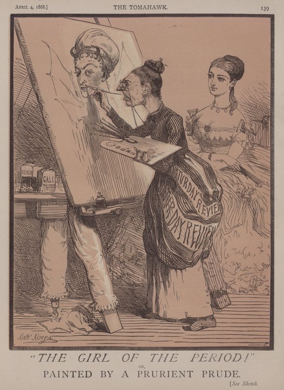¡La chica de la época! o, Pintada por una prudente puritana de Matthew