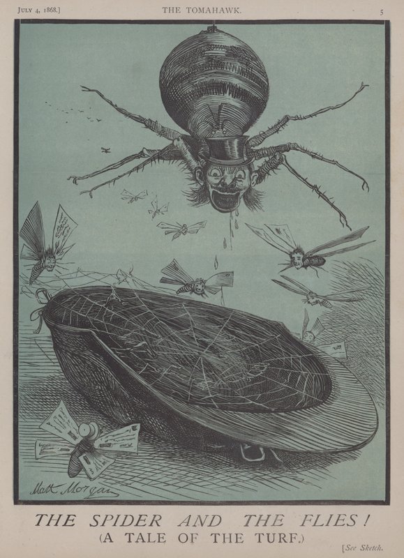 ¡La Araña y las Moscas! de Matthew