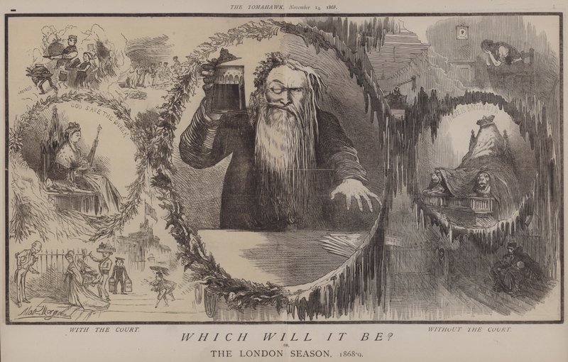 ¿Cuál será? o, La temporada de Londres 1868-9 de Matthew