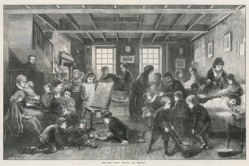 El Hospital del Este de Londres para Niños de Matthew White Ridley