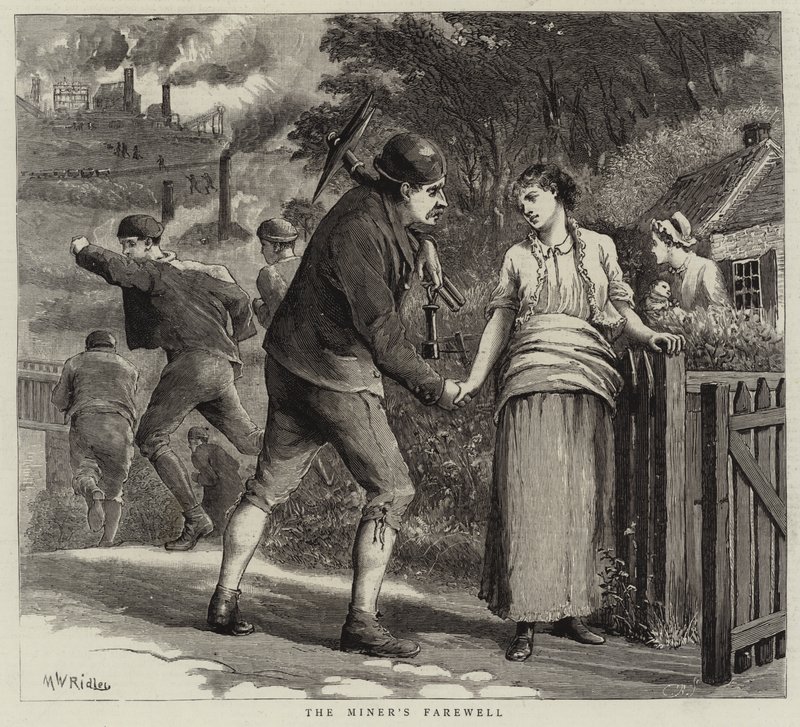 La despedida del minero de Matthew White Ridley