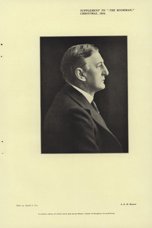 Retrato de A E W Mason de Maull and Fox