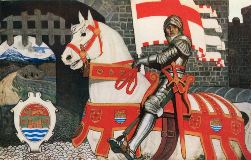 Carlisle, "La puerta de entrada a Escocia" de Maurice Greiffenhagen