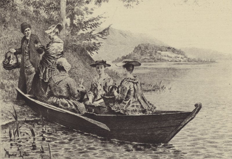 Un paseo en barco de Maurice Leloir