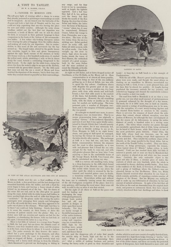 Una Visita a Tafilet, de Tánger a la Ciudad de Marruecos de Maurice Romberg