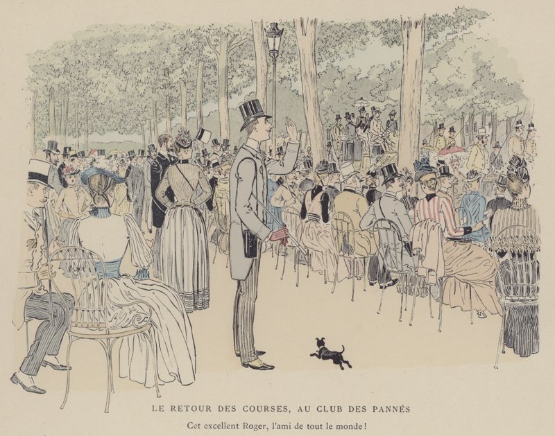 Ilustración para Paris Brillant de Maurice Charles Mathieu Bonvoisin