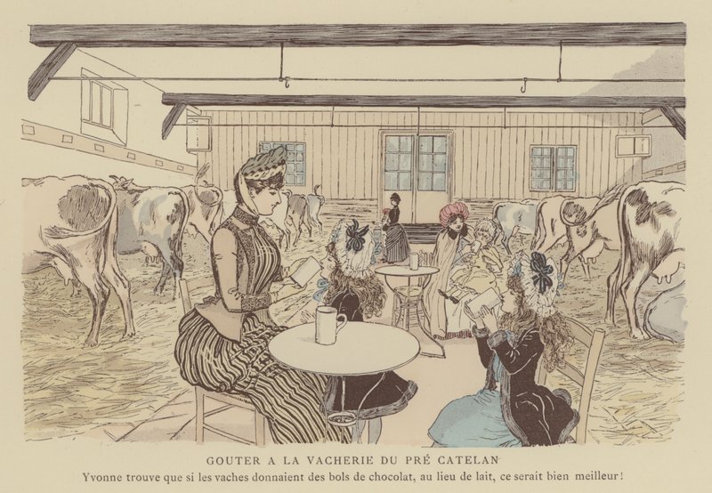 Ilustración para Paris Brillant de Maurice Charles Mathieu Bonvoisin