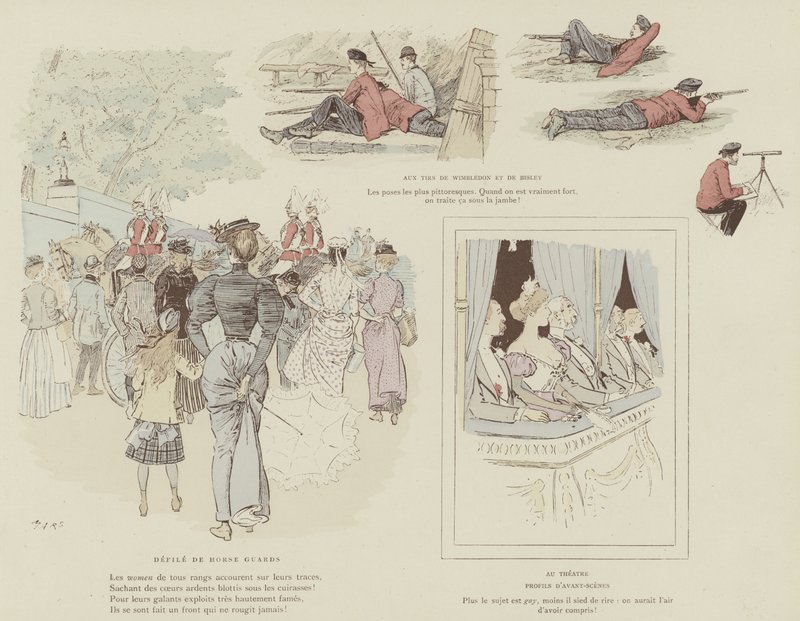 Ilustración para La Vie De Londres de Maurice Charles Mathieu Bonvoisin