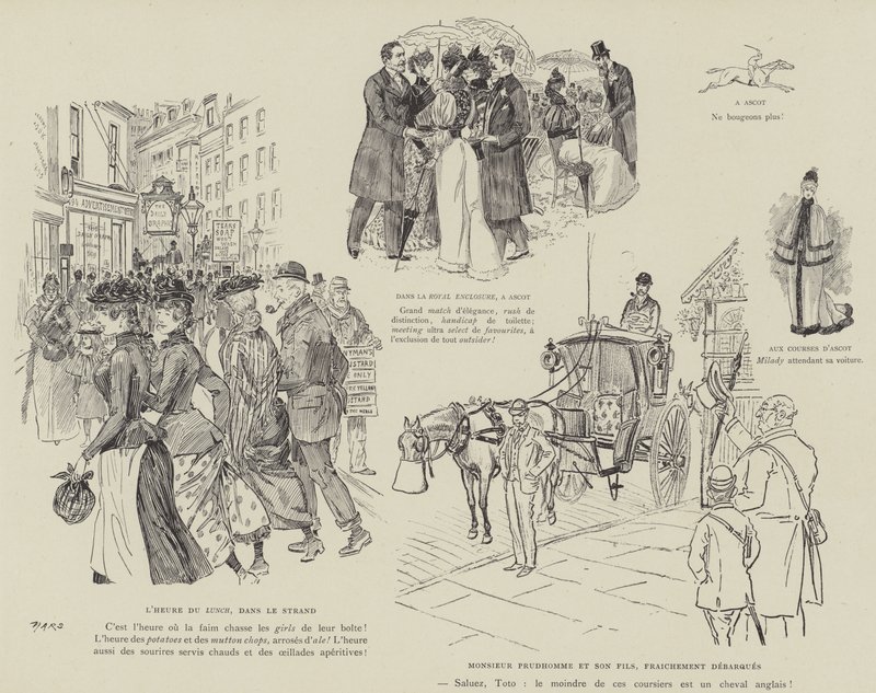Ilustración para La Vie De Londres de Maurice Charles Mathieu Bonvoisin