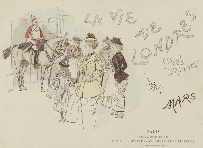 Ilustración para La Vie De Londres de Maurice Charles Mathieu Bonvoisin