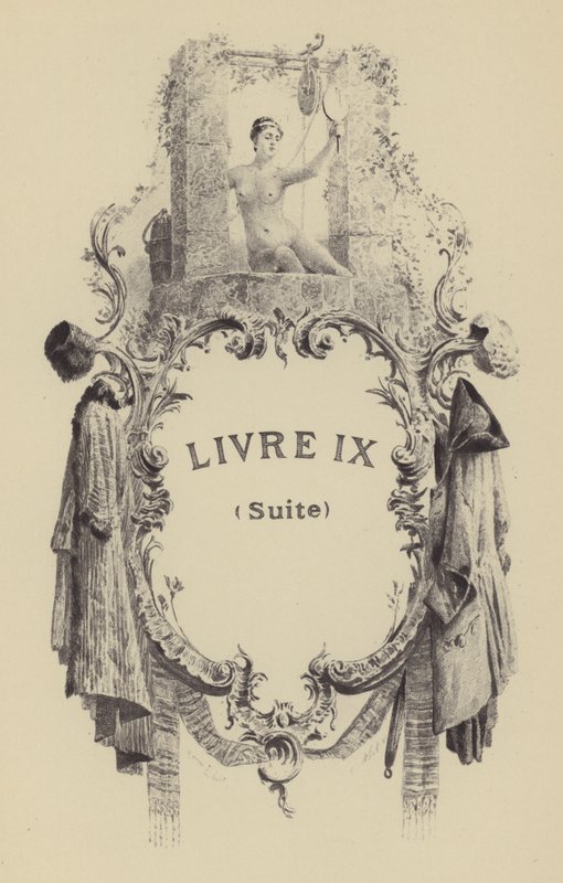 Ilustración para el Libro IX de Les Confessions de Jean-Jacques Rousseau de Maurice Leloir