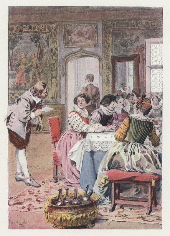 Ilustración para Gil Blas de Maurice Leloir