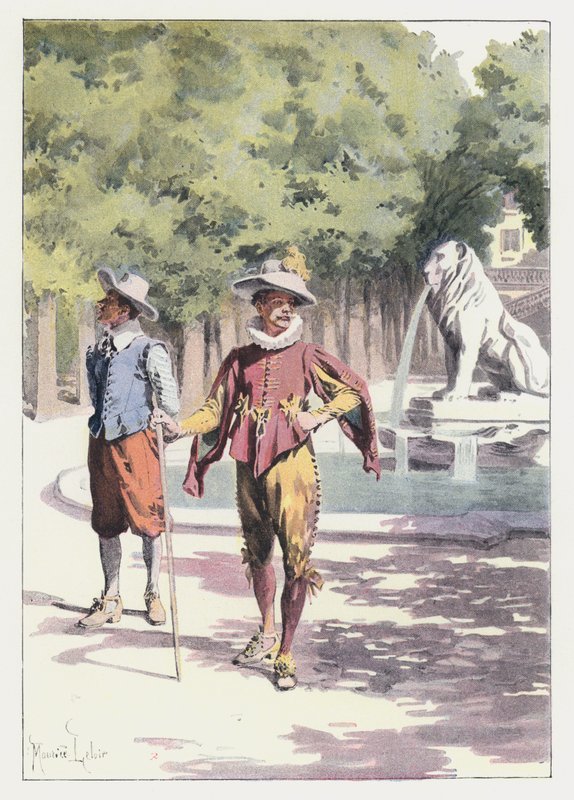 Ilustración para Gil Blas de Maurice Leloir