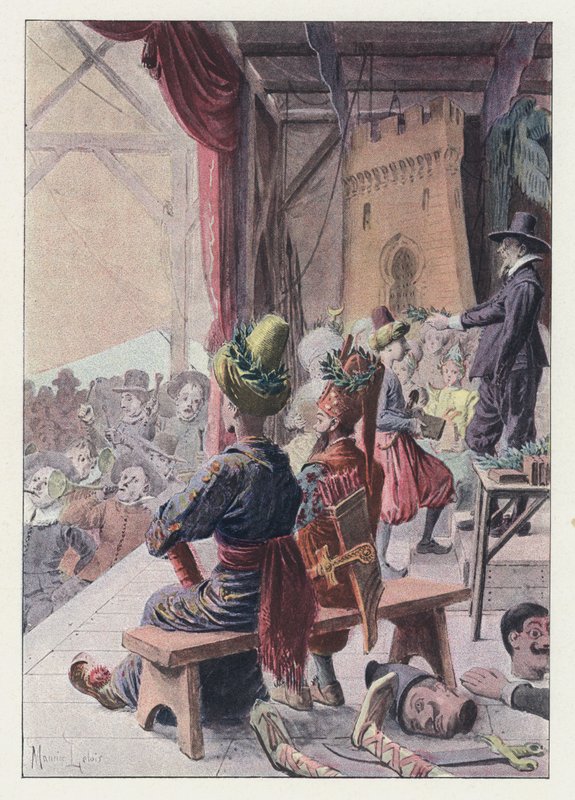 Ilustración para Gil Blas de Maurice Leloir