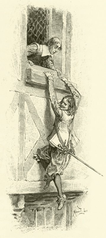 Ilustración para Los Tres Mosqueteros de Maurice Leloir