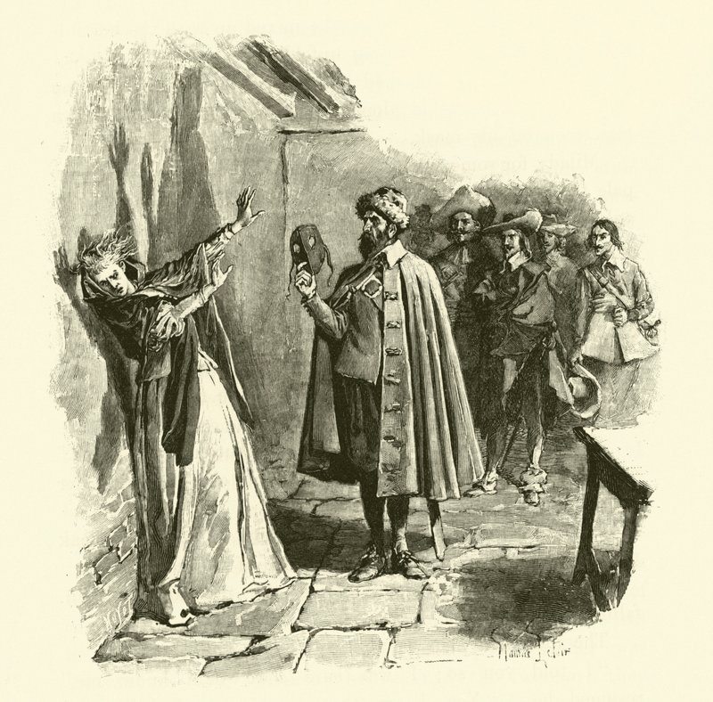 Ilustración para Los Tres Mosqueteros de Maurice Leloir