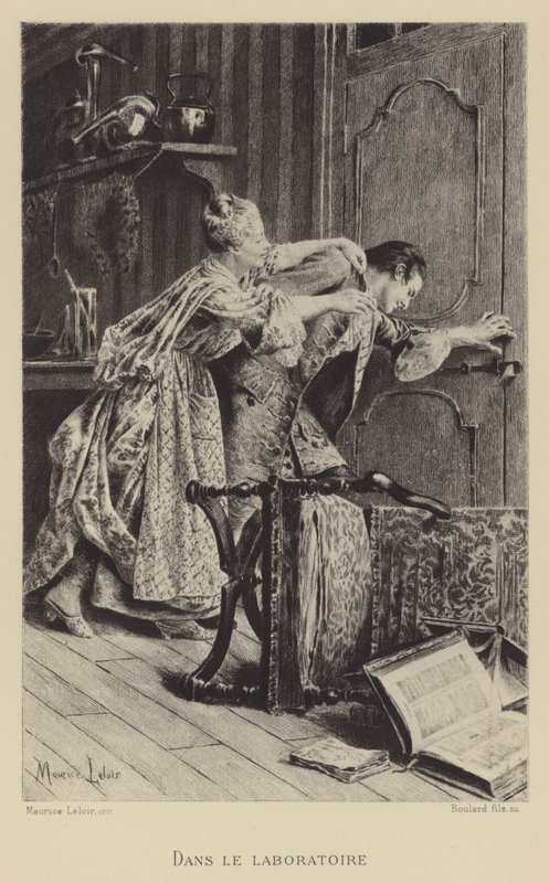 En el laboratorio de Maurice Leloir