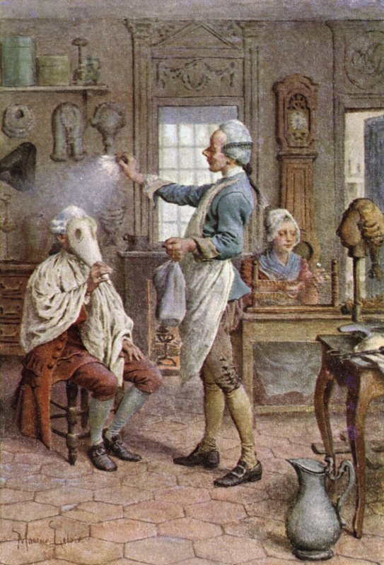 Le Coiffeur de Maurice Leloir