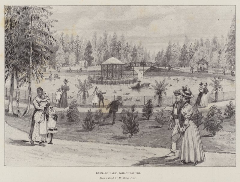 Parque Barnato, Johannesburgo de Melton Prior