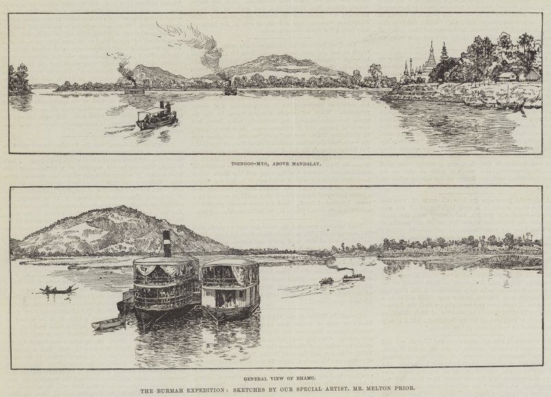 La Expedición de Birmania de Melton Prior