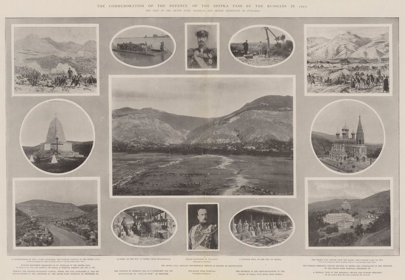 La conmemoración de la defensa del paso de Shipka por los rusos en 1877 de Melton Prior