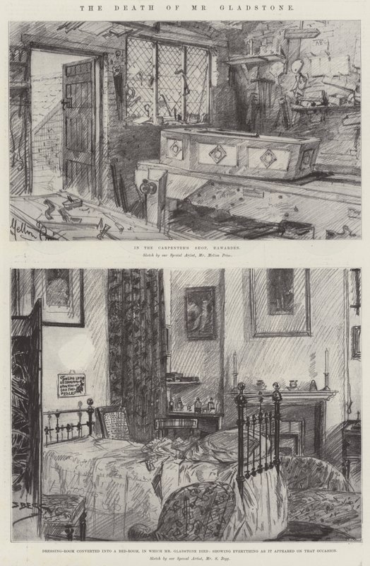 La muerte del Sr. Gladstone de Melton Prior