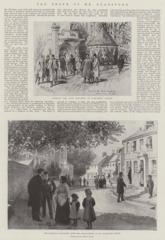 La muerte del Sr. Gladstone de Melton Prior