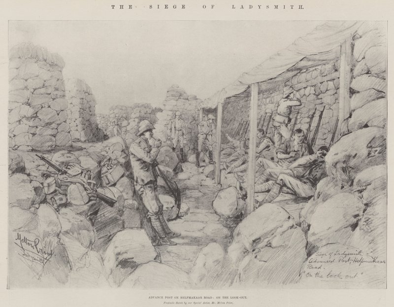 El asedio de Ladysmith de Melton Prior