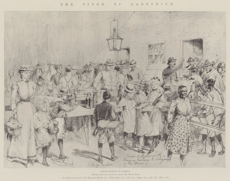 El asedio de Ladysmith de Melton Prior