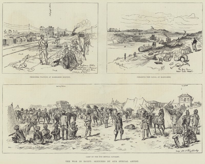 La guerra en Egipto de Melton Prior