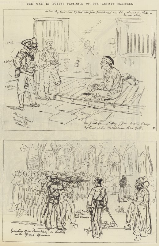 La guerra en Egipto de Melton Prior