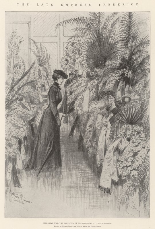 La difunta emperatriz Frederick de Melton Prior