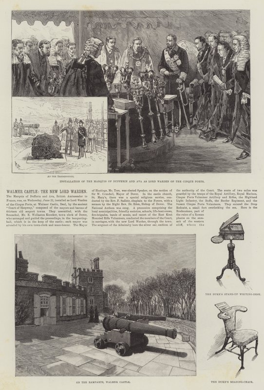 Castillo de Walmer, el Nuevo Lord Guardián de Melton Prior